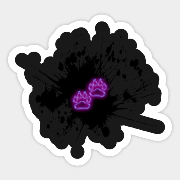 Furry Explosion Sticker by DNASCC